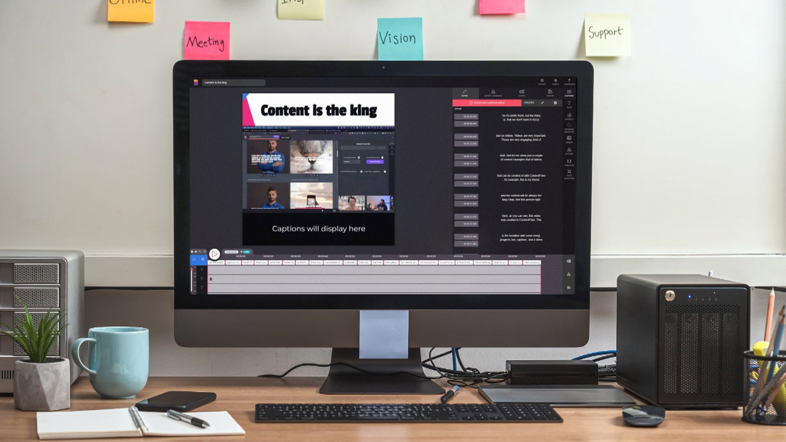 Content visual